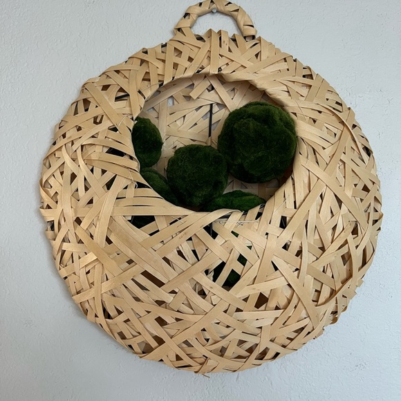 Wall Decor Joanns Wicker Wall Basket Poshmark